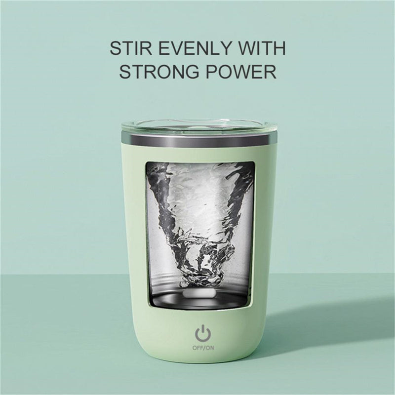 Automatic Self Stirring stainless steel mug