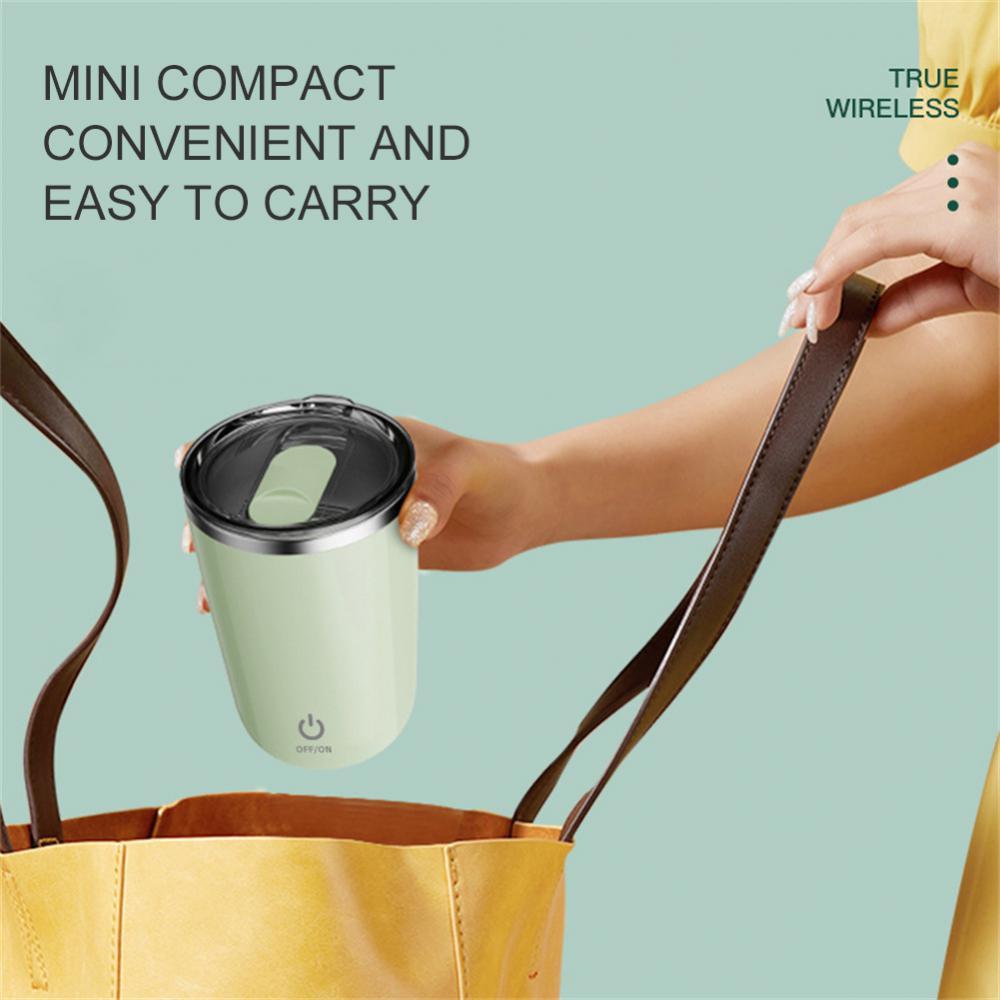 Automatic Self Stirring stainless steel mug