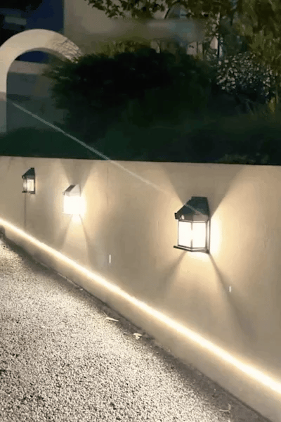 Solar Interaction Wall Lamp