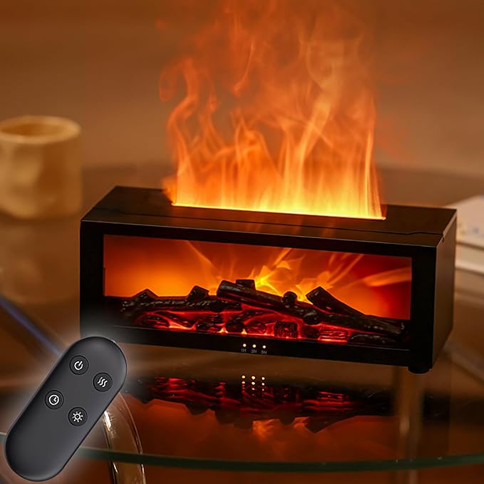 Flame Fireplace Aroma Diffuse