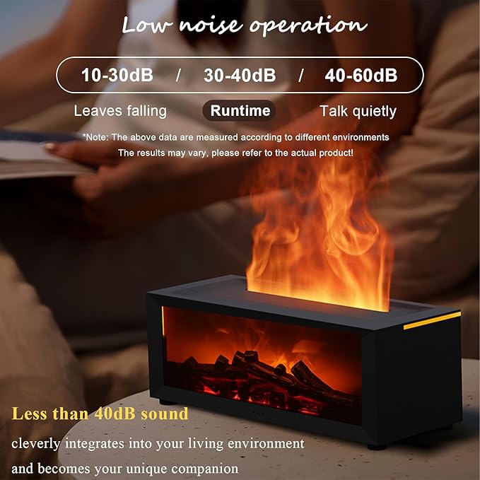 Flame Fireplace Aroma Diffuse