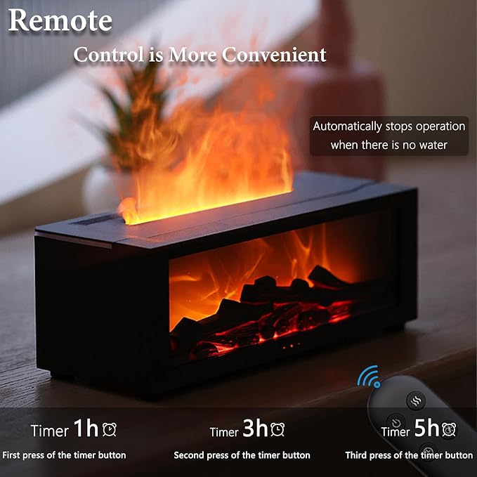 Flame Fireplace Aroma Diffuse