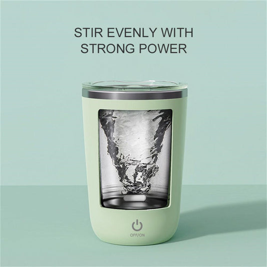 Automatic Self Stirring stainless steel mug