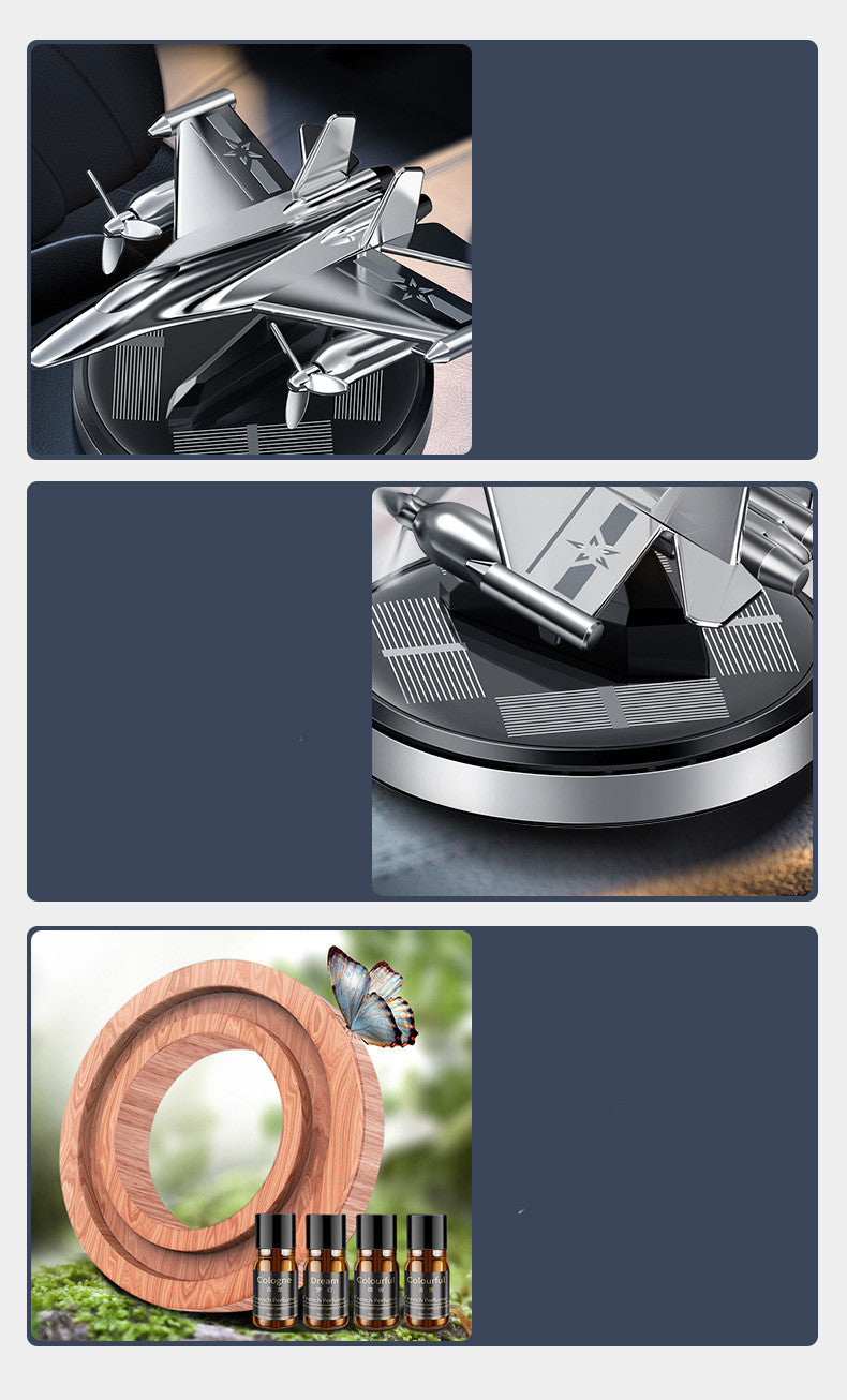 Solar Powered Rotating Perfume Ornament