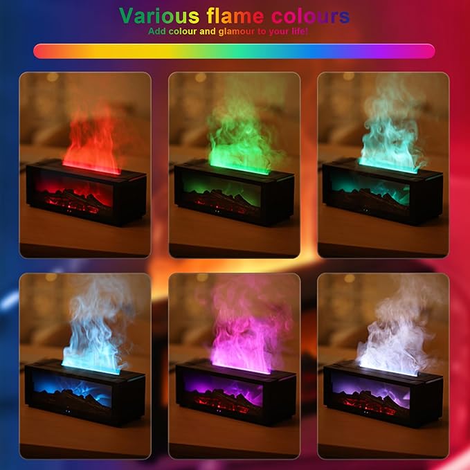 Flame Fireplace Aroma Diffuse
