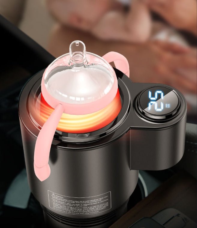Heating & cooling car cup